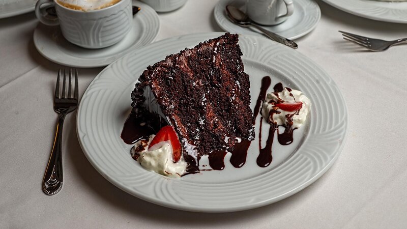 Chocolate cake dessert
